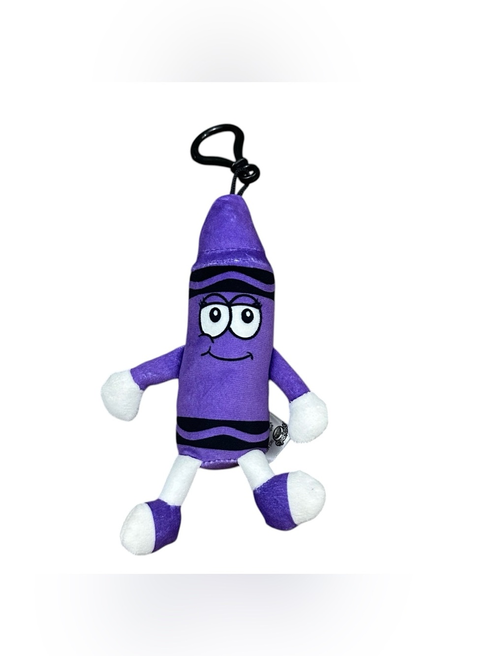 Crayola Experience Purple Mountains Majesty Crayon Plush Keychain Bag Clip 2023